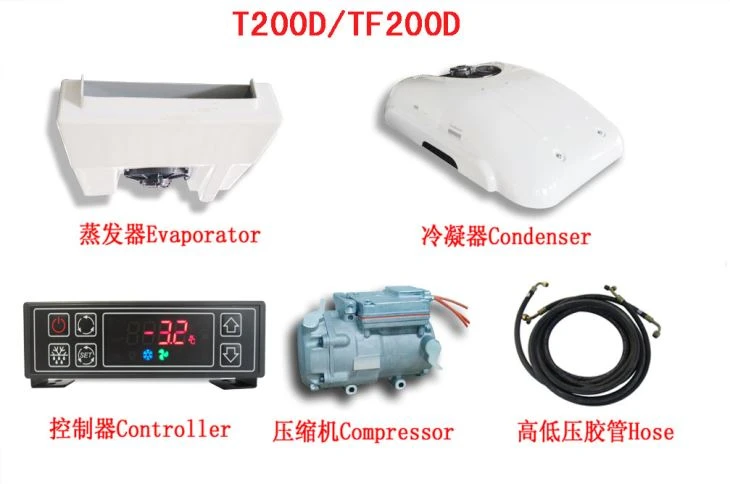 TOP-SET DC ELEKTRISCHE KOELUNIT T200D / TF200D