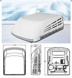Top dak airconditioner voor caravan