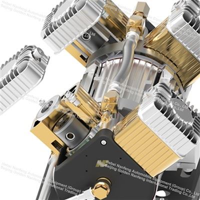 10bar Self-lubricating Piston Type Oil-free Air Brake Compressor Air Compressor suppliers